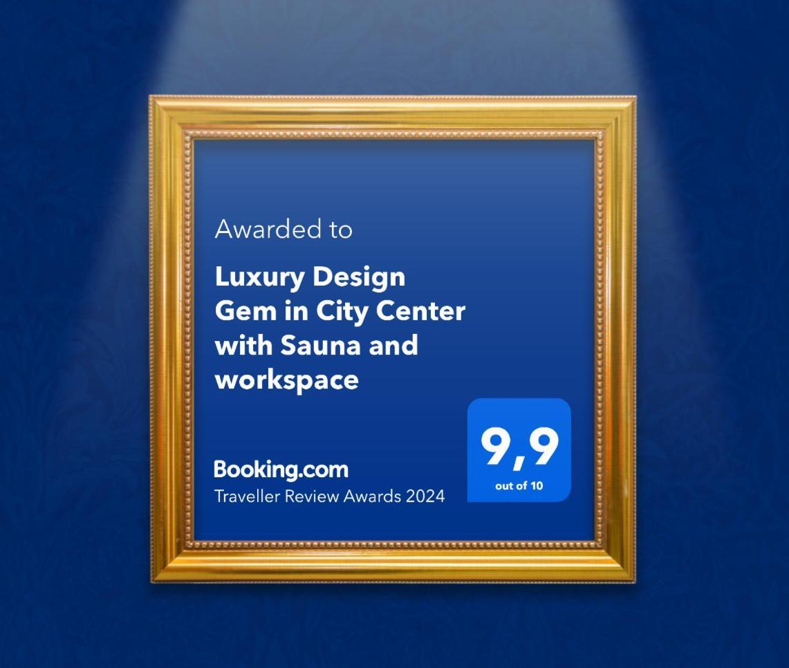 Luxury Design Gem In City Center With Sauna And Workspace Helsinki Kültér fotó